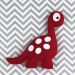 Quadro Decorativo Dino Braquiossauro Quarto Bebê Infantil Menino Menina