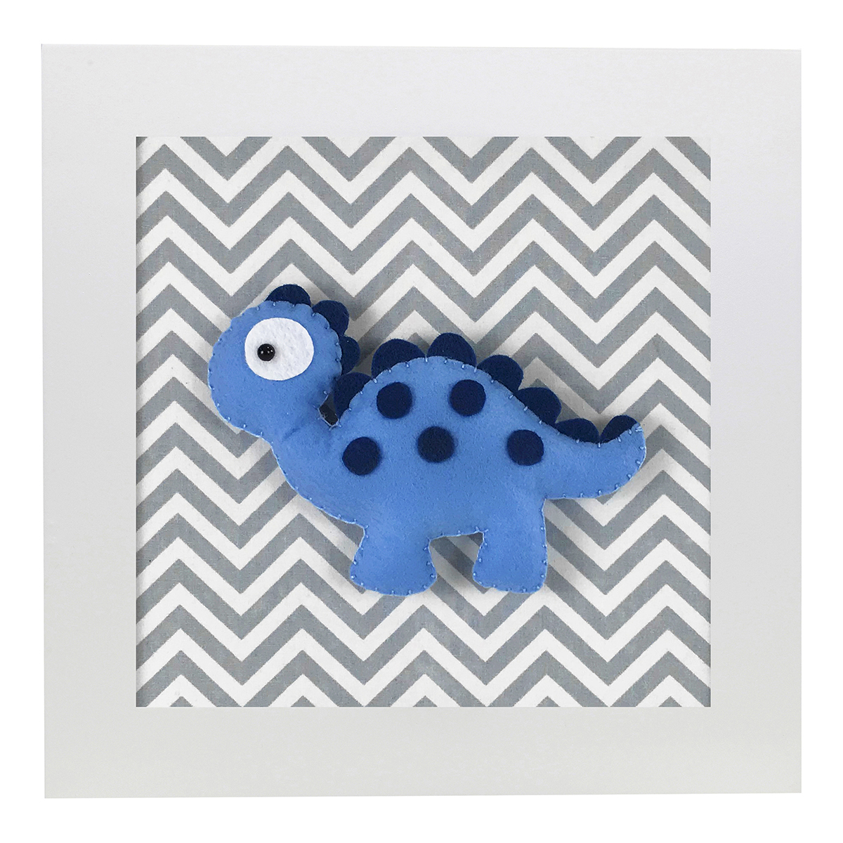 Quadro Decorativo Dino Estegossauro Quarto Bebê Infantil Menino Menina