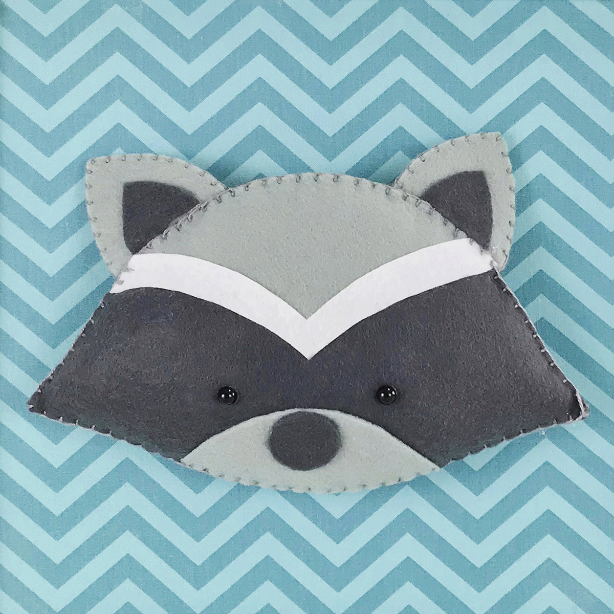 Quadro Decorativo Guaxinim Quarto Bebê Infantil Menino Menina