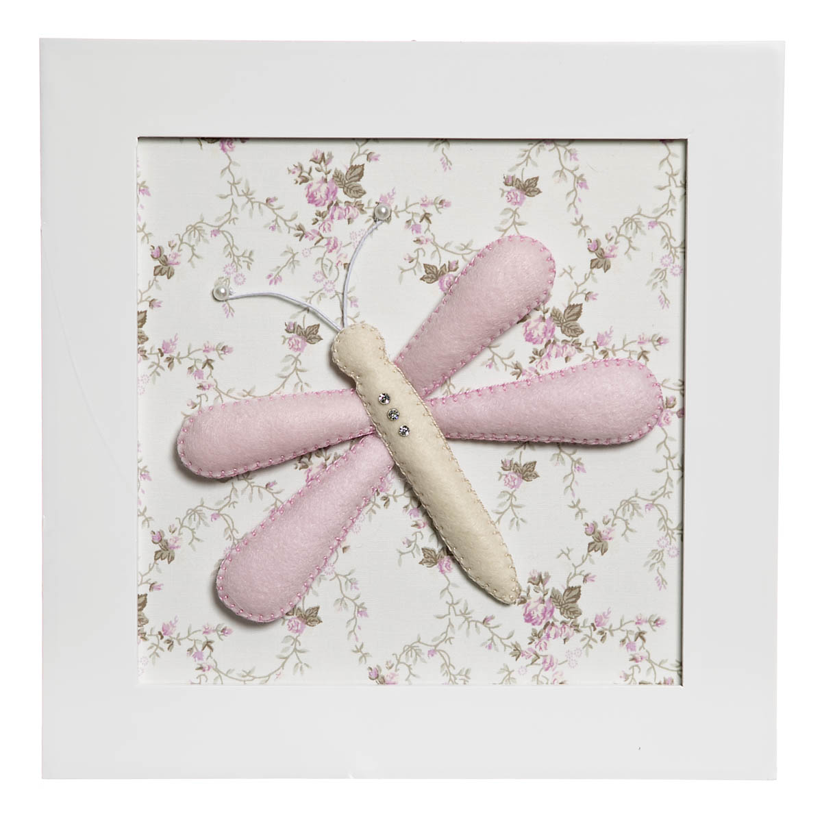 Quadro Decorativo Libélula Quarto Bebê Infantil