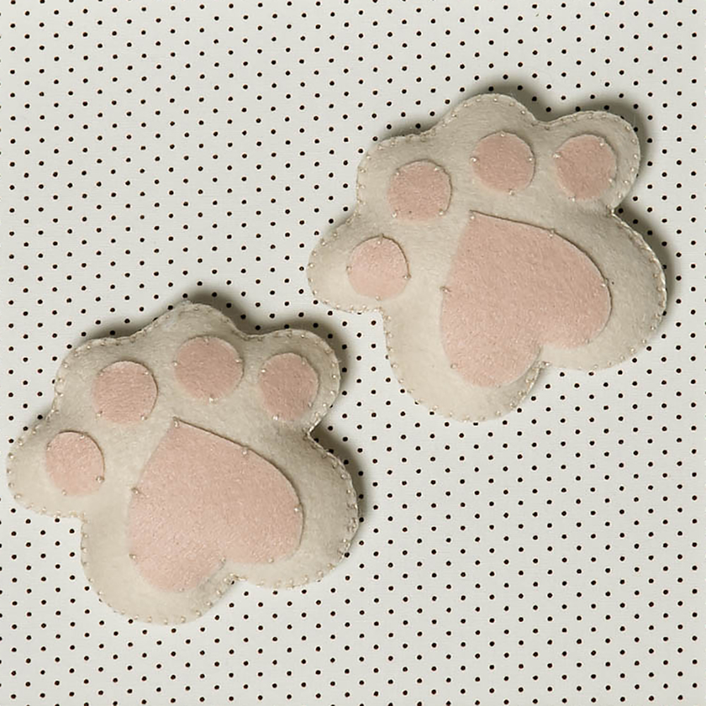 Quadro Decorativo Patinhas De Ovelha Quarto Bebê Infantil