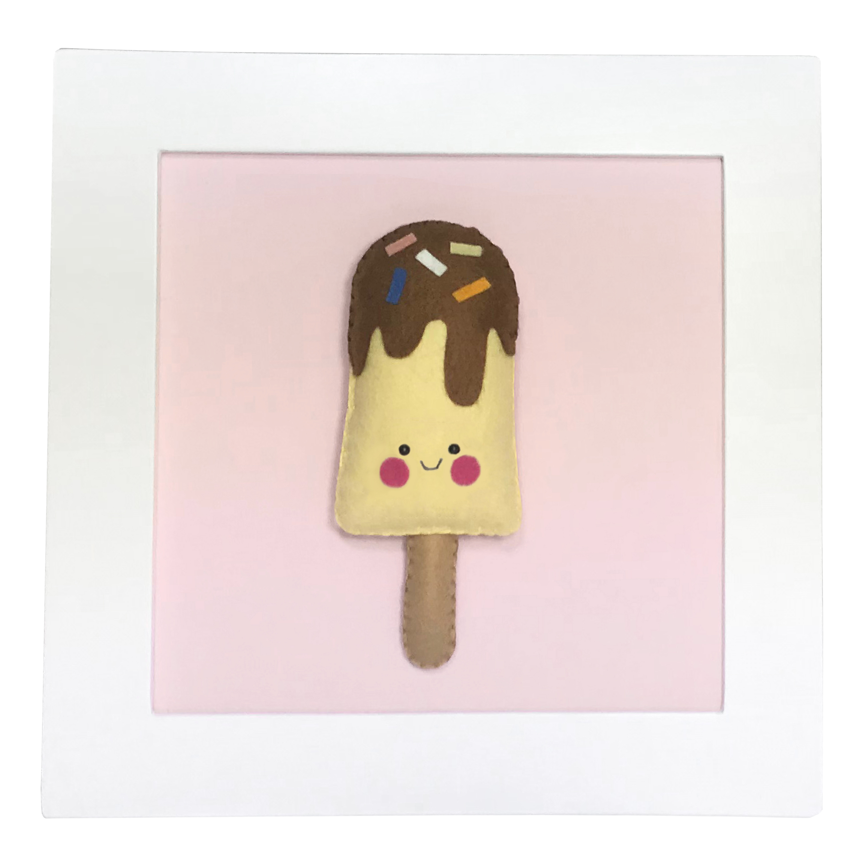 Quadro Decorativo Sorvetinho Lunna Quarto Bebê Infantil Menina