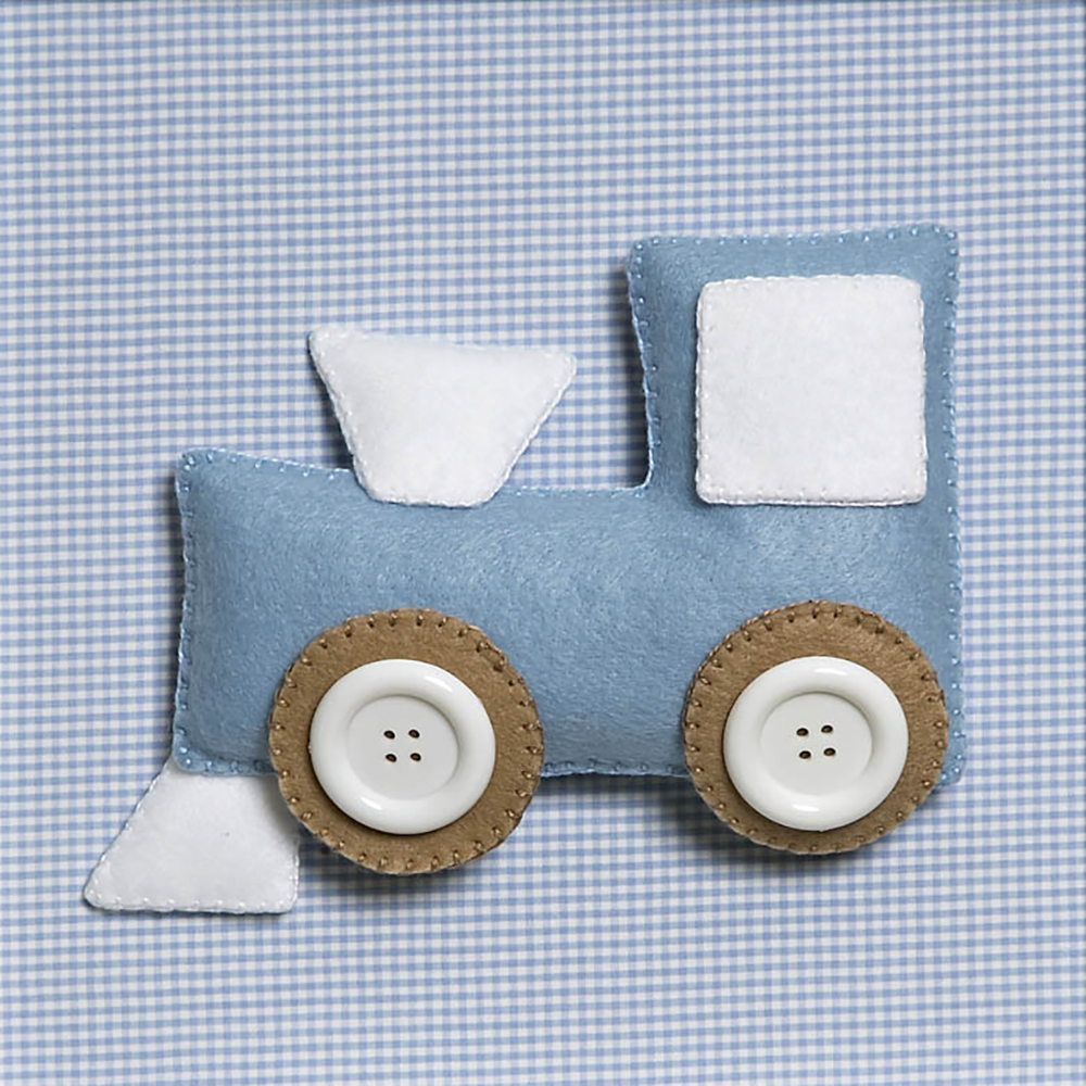 Quadro Decorativo Trem Quarto Bebê Infantil