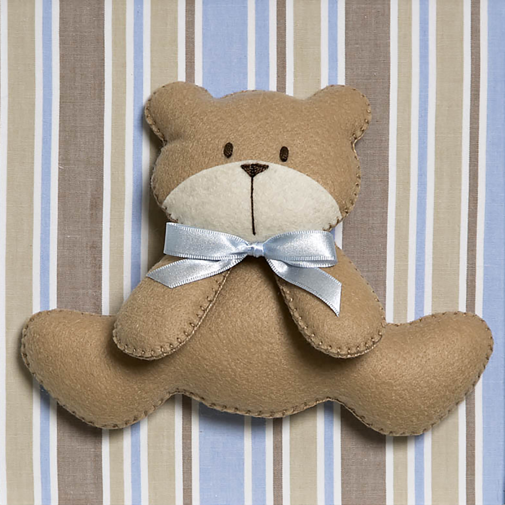 Quadro Decorativo Urso Quarto Bebê Infantil