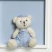 Quadro Príncipe Com Urso Boné Quarto Bebê Infantil