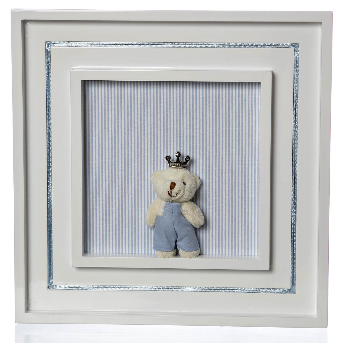 Quadro Príncipe Urso Mini Quarto Bebê Infantil