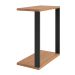 Mesa Lateral Pernambuco Freijó e Preta 60 cm