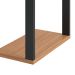 Mesa Lateral Pernambuco Freijó e Preta 60 cm