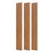 Painel Ripado Decorativo Paris 250x134 Freijó