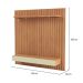 Painel para TV até 65 Polegadas Kira com LED 2 GV Freijó e Off White 178 cm