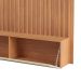 Painel para TV até 65 Polegadas Kira com LED 2 GV Freijó e Off White 178 cm