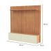 Painel para TV até 65 Polegadas Kira com LED 2 PT Freijó e Off White