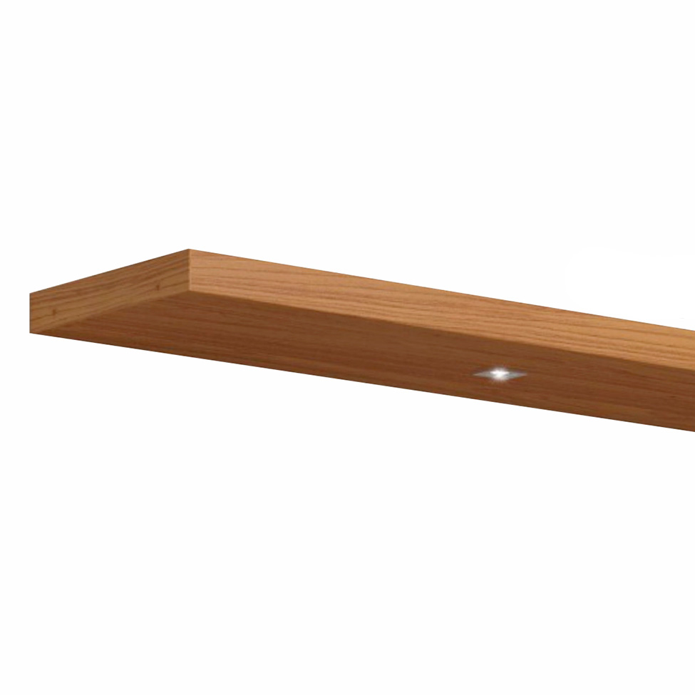 Prateleira Kira com LED Freijó 180 cm