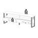 Rack Pernambuco 2 GV Freijó e Preto 180 cm