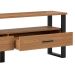 Rack Pernambuco 2 GV Freijó e Preto 180 cm