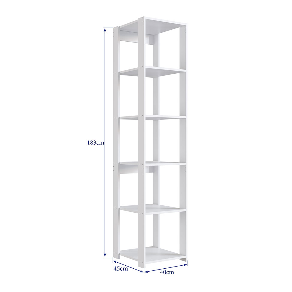 Estante Belga Branca 40 cm