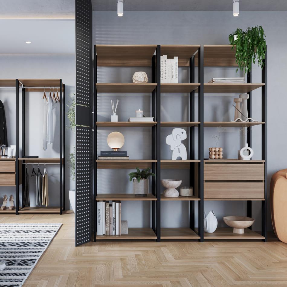 Estante Com Prateleira Linha Closet