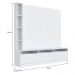 Estante Home Painel para TV 180cm com 7 Nichos e 3 Portas Basculantes ProDecor Branco