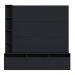 Estante Home e Painel para TV 146cm com 7 nichos e 3 Portas Basculantes ProDecor Preto