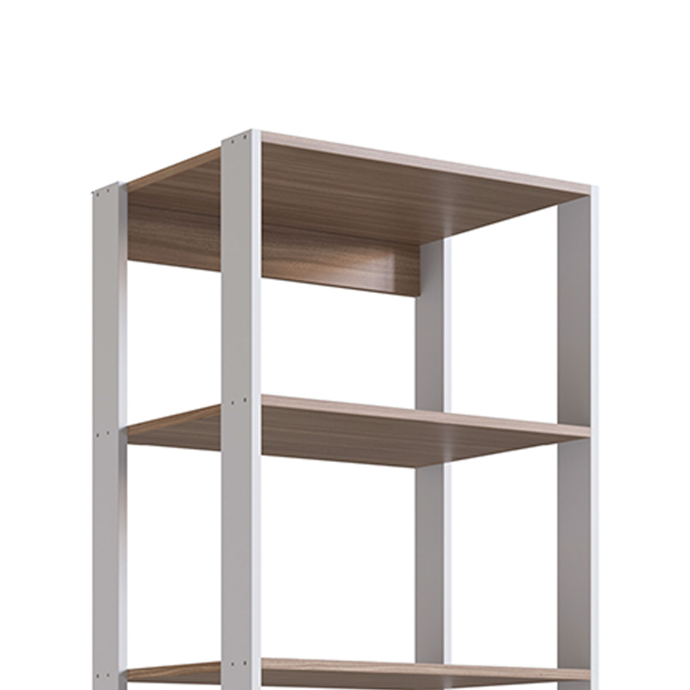 Estante Merlin Branca 183x60 cm