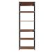 Estante Merlin Preta 183x60 cm