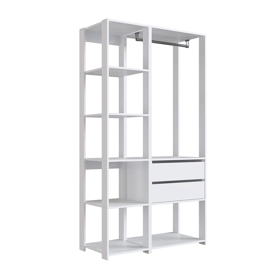 Guarda-Roupa Closet Belga 2 GV Branco