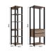 Guarda-Roupa Closet Belga 2 GV Montana e Preto
