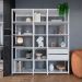 Guarda-Roupa Closet Belga 2 Gavetas Branco