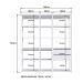 Guarda-Roupa Closet Belga 2 Gavetas Branco