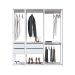 Guarda-Roupa Closet Belga 4 Gavetas Branco