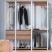 Guarda-Roupa Closet Belga 4 Gavetas Branco e Montana
