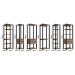 Guarda-Roupa Closet Belga 6 GV Preto e Montana