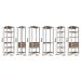 Guarda-Roupa Closet Belga 6 Gavetas Branco e Montana