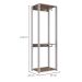 Guarda-Roupa Closet Merlin com Cabideiro Branco e Montana