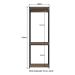 Guarda-Roupa Closet Merlin com Cabideiro Preto e Montana