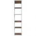Guarda Roupa Closet Modulado 40x45x183cm com 6 Prateleiras ProDecor em MDP Montana e Branco