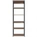 Guarda Roupa Closet Modulado 60x45x183cm com 6 Prateleiras ProDecor em MDP Montana e Preto