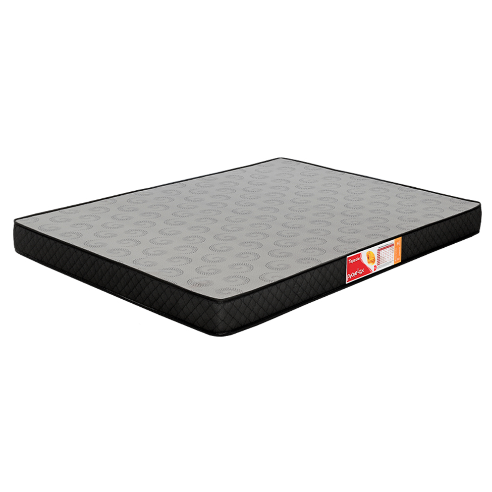 Colchão Casal Topázio (14x138x188) Preto e Branco