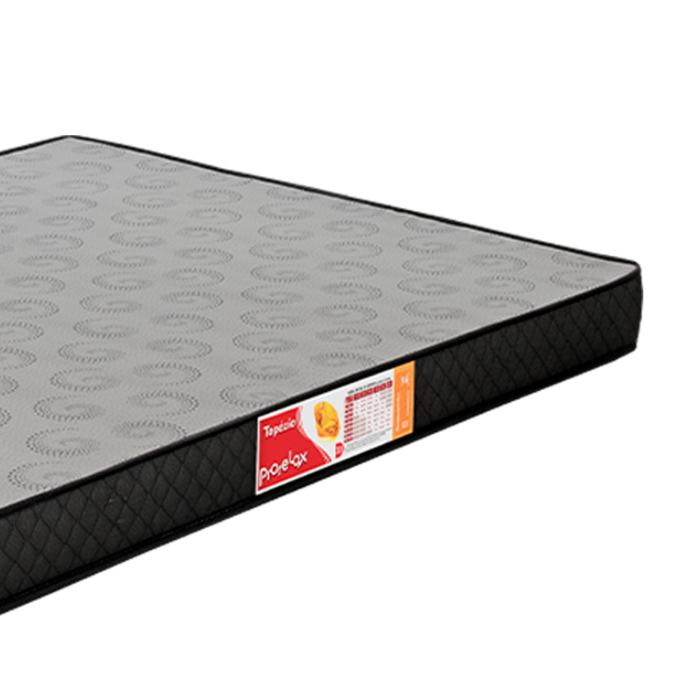 Colchão Casal Topázio (14x138x188) Preto e Branco