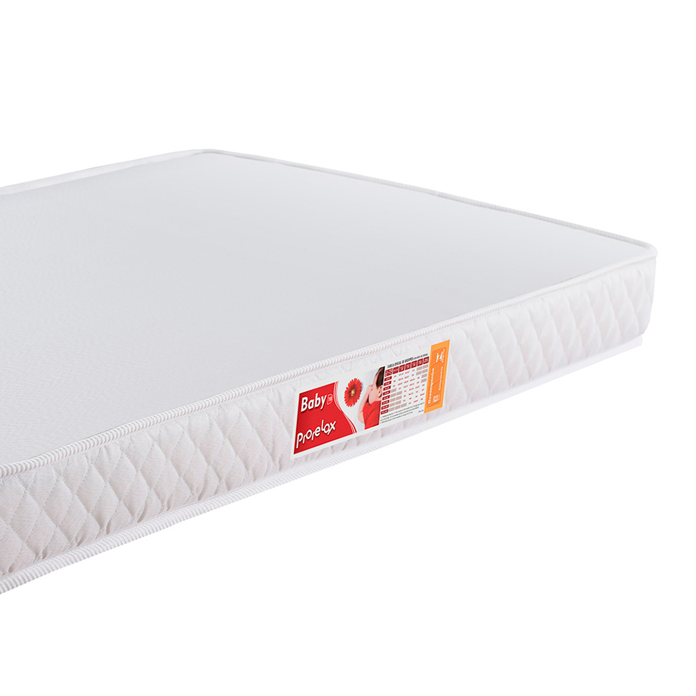 Colchão Infantil Baby Liso D18 (10x70x130) Branco