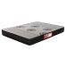 Colchão Queen Jade Espuma D45 (18x158x198) Cinza e Preto