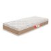 Colchão Solteiro King Tulipa D33 (26x96x203) Branco e Bege