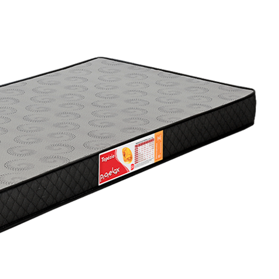 Colchão Solteiro Topázio (14x88x188) Preto e Branco
