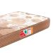 Colchão Solteiro Turquesa Espuma D33 (14x78x188) Marrom