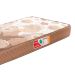Colchão Solteiro Turquesa Espuma D33 (16x78x188) Marrom