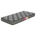 Colchão Solteiro Violeta Espuma D20 (12x78x188) Preto e Branco