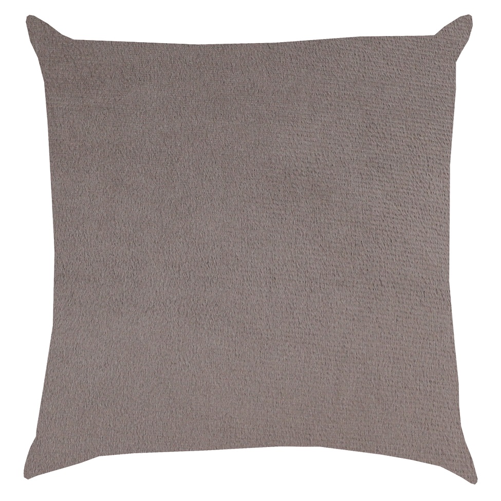 Almofada Quadrada Asteca Veludo Taupe 43x43 cm