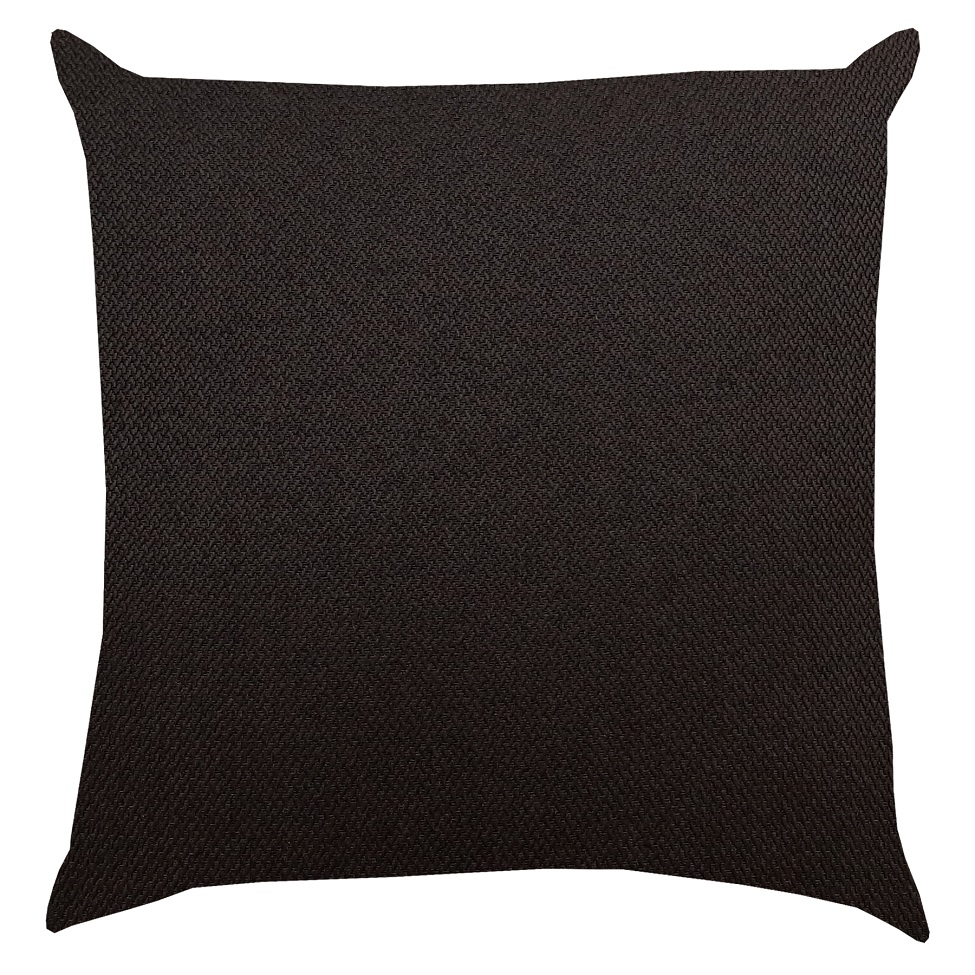 Almofada Quadrada Jet Linho Preta 43x43 cm