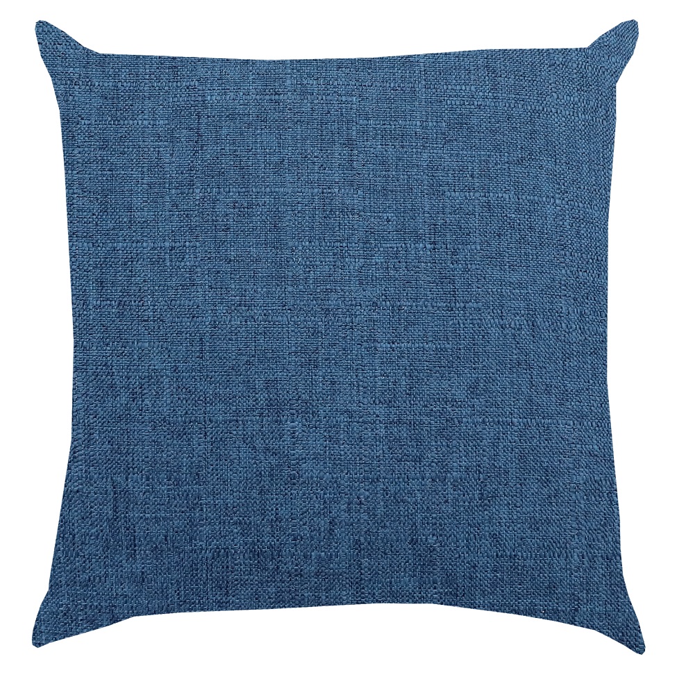 Almofada Quadrada Mercúrio Azul Marinho 43x43 cm