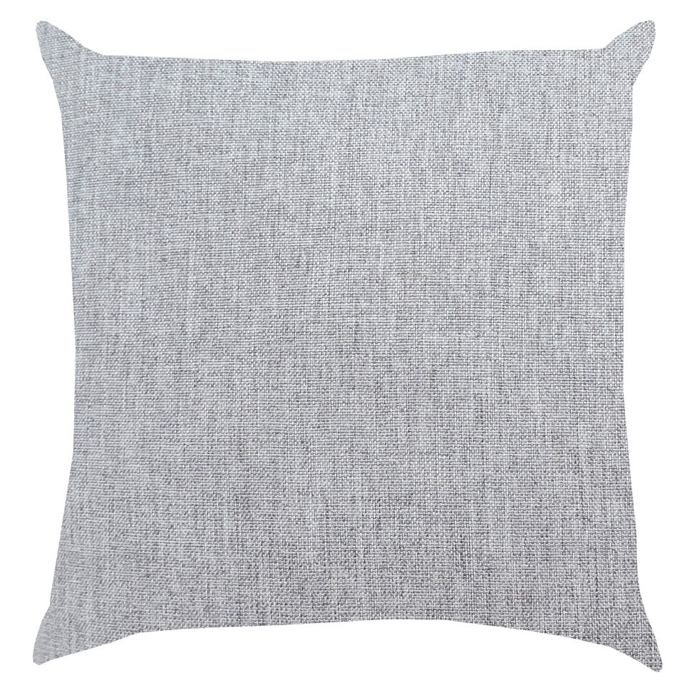 Almofada Quadrada Saturno Cinza Prata  43x43 cm